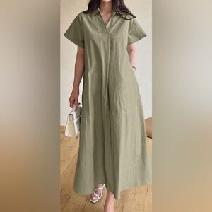 Olive Green Women's Dress